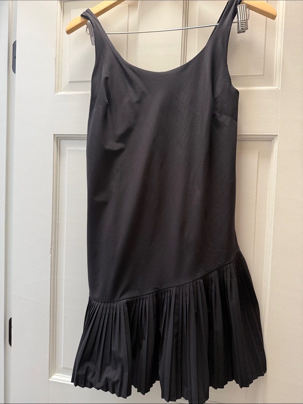 Spanx Asymmetrical Pleated Hem Dress Pickle Ball